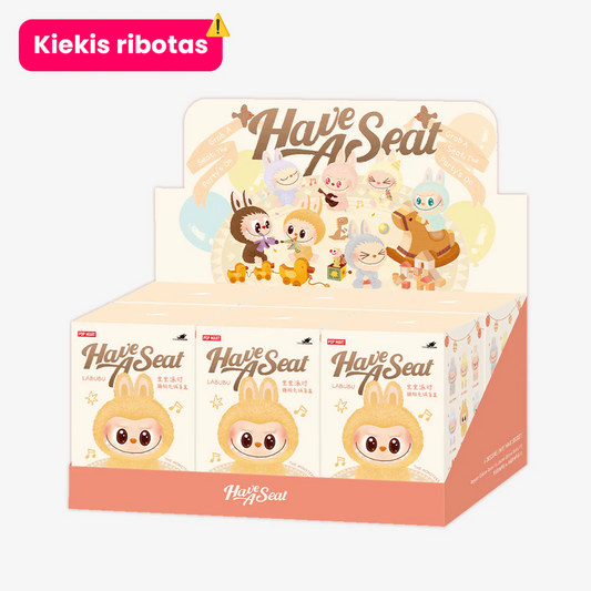 LABUBU "Have a Seat" DIDELĖ DĖŽĖ Pop Mart (komplektas iš 6 dėžučių viduje)